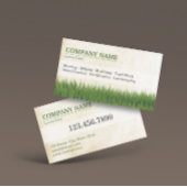 Aangepast Visitekaartje voor Lawn Care