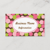 Aangepast Visitekaartje voor  Limoen (Voorkant)