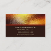 Aangepast Visitekaartje voor retrorefenix-brand (Achterkant)