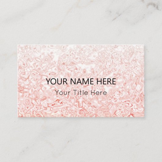 Aangepast Visitekaartje voor textuur (Voorkant)