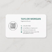 Aangepast Visitekaartje voor thuiszorg (Voorkant)