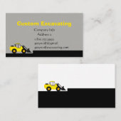 Aangepast Visitekaartje voor uitgraven van aangepa (Voorkant / Achterkant)