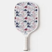 Aangepast vismodel pickleball paddle (Achterkant)