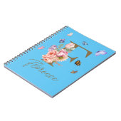 Aangepast Vlinder Initiaal Notitieboek (Linkerzijde)