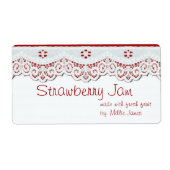 aangepast voedselgeschenketiket voor potten of ges etiket (Voorkant)