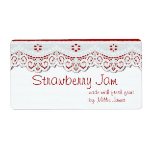 aangepast voedselgeschenketiket voor potten of ges etiket