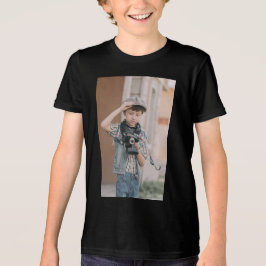 Aangepast, Voeg foto kinderen toe  Tri-Blend Shirt