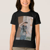 Aangepast, Voeg foto kinderen toe Tri-Blend Shirt (Voorkant)