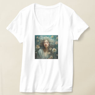 Aangepast (Voeg je eigen foto en/of tekst toe) V-h T-shirt