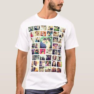 Aangepast voeg je eigen foto toe t-shirt