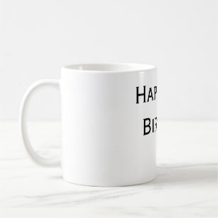 aangepast voeg je tekst gelukkige verjaardag 2e ee koffiemok
