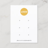 Aangepast voeg Logo 6-eenhoornstaafjes toe die Bez Visitekaartje (Voorkant)