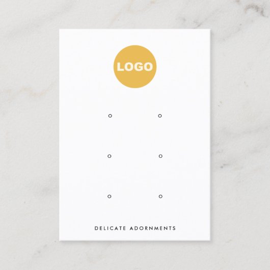 Aangepast voeg Logo 6-eenhoornstaafjes toe die Bez Visitekaartje (Voorkant)