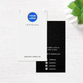 Aangepast voeg Logo witte Ketting Verwerende weerg Visitekaartje (Bureau)