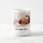 Aangepast Voeg uw favoriete foto toe Koffiemok (Center)