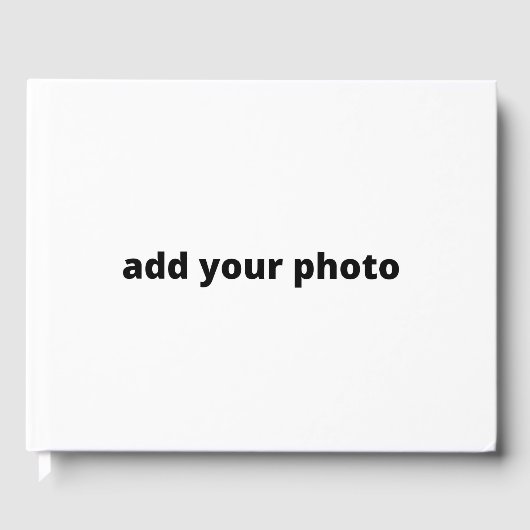 Aangepast Voeg uw foto toe jouw tekst Aangepast ga Gastenboek (Voorkant)