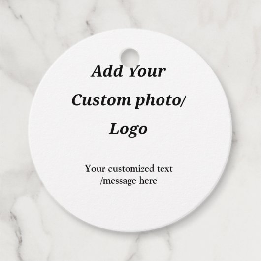 Aangepast Voeg uw foto toe logo jouw tekst Custom  Bedankjes Labels (Voorkant)