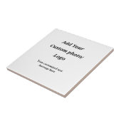 Aangepast Voeg uw foto toe logo jouw tekst Custom Tegeltje (Zijkant)