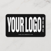 Aangepast Voeg uw Logo Connect QR-code voor social Visitekaartje (Voorkant)