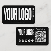 Aangepast Voeg uw Logo Connect QR-code voor social