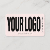 Aangepast Voeg uw Logo Connect QR-code voor social Visitekaartje (Voorkant)