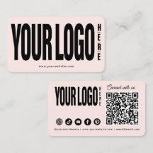 Aangepast Voeg uw Logo Connect QR-code voor social