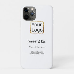 aangepast voeg uw logo persoonlijke bedrijfsnaam p Case-Mate iPhone case