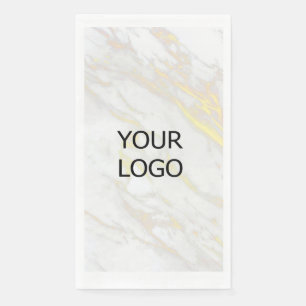 aangepast voeg uw logo persoonlijke bedrijfsnaam p servet