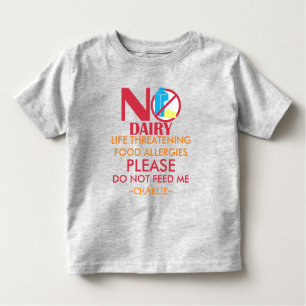 Aangepast voer niet Melkpoeder Alert Kinder Shirts