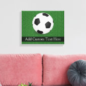 Aangepast Voetbal Canvas Afdruk (Insitu (Woonkamer))