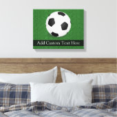 Aangepast Voetbal Canvas Afdruk (Insitu (Slaapkamer))
