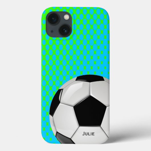 Aangepast voetbal Case-Mate iPhone case (Achterkant)