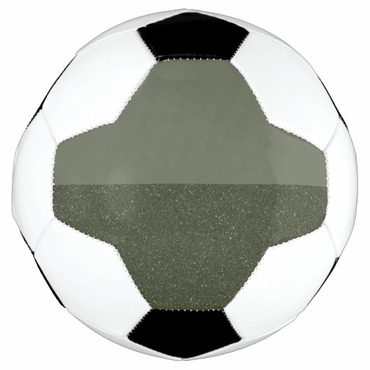 Aangepast Voetbal — Horizontale Split Moss Groen (Voorkant)