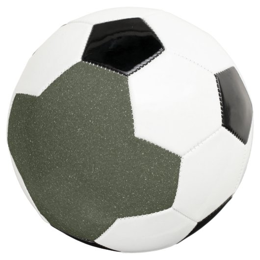 Aangepast Voetbal in Moss Green Noise (Drie kwart)