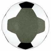 Aangepast Voetbal in Moss Green Noise (Voorkant)
