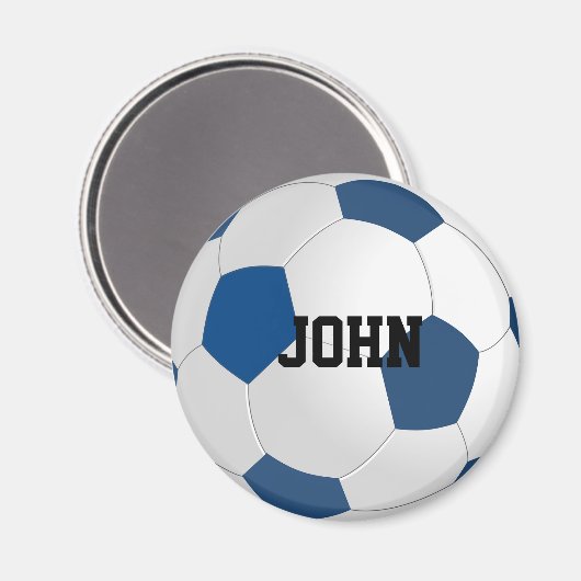 Aangepast Voetbal Magnet (Voorkant / Achterkant)