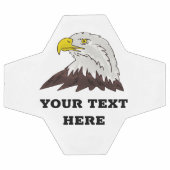 Aangepast voetbal met logo van grote kale adelaars (Enkel)