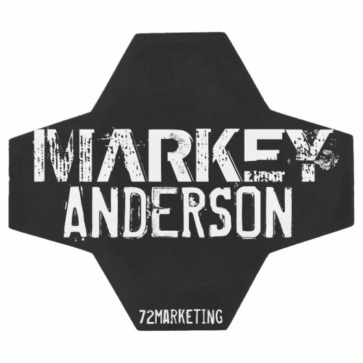 Aangepast Voetbal met naam door 72marketing (Enkel)