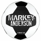 Aangepast Voetbal met naam door 72marketing (Voorkant)