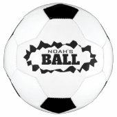 Aangepast voetbal met ontwerp van een opening in d (Voorkant)