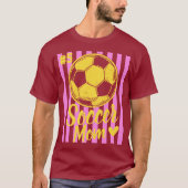 Aangepast Voetbal Moeder Speler Nummer T-shirt (Voorkant)