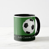 Aangepast Voetbal Mok (Voorkant rechts)