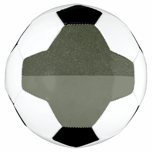 Aangepast Voetbal — Moss Green Textured Top (Voorkant)