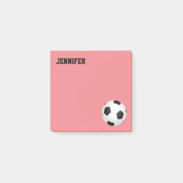 Aangepast voetbal na notitie om je aan te passen post-it® notes