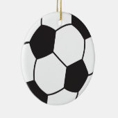 Aangepast voetbal ornament voor Team Gift (Rechts)