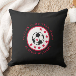 Aangepast Voetbal Senior Nacht Cadeau Team Nummer  Kussen