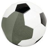 Aangepast Voetbal — Verticaal Gesplitst Moss Groen (Drie kwart)