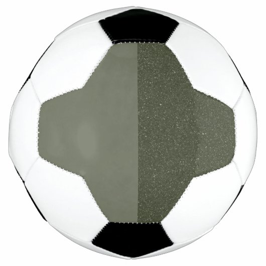 Aangepast Voetbal — Verticaal Gesplitst Moss Groen (Voorkant)