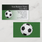 Aangepast Voetbal Visitekaartje (Voorkant / Achterkant)