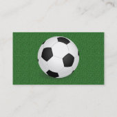 Aangepast Voetbal Visitekaartje (Achterkant)